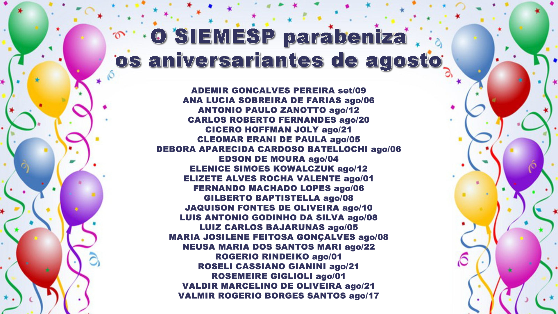 agosto